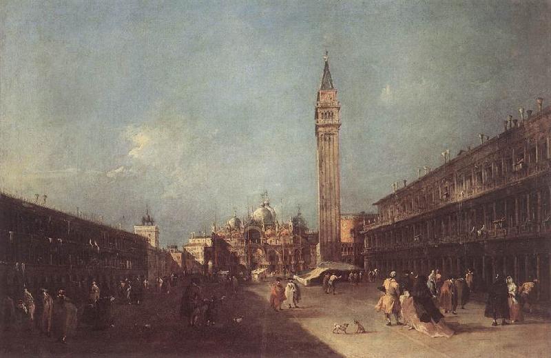 GUARDI, Francesco Piazza San Marco sdgh oil painting picture